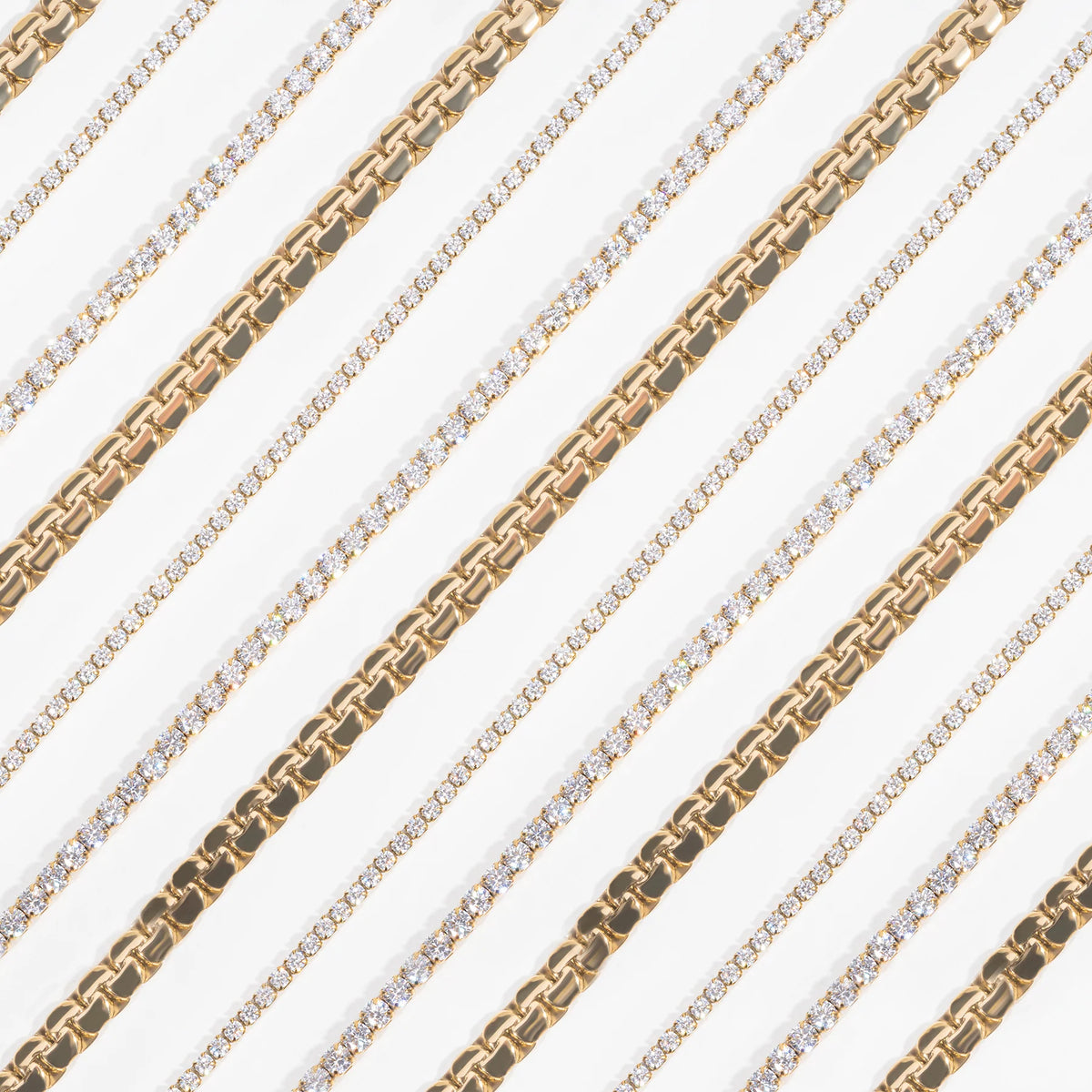 BRACELET TENNIS MINI ACIER INOXYDABLE ET ZIRCONS