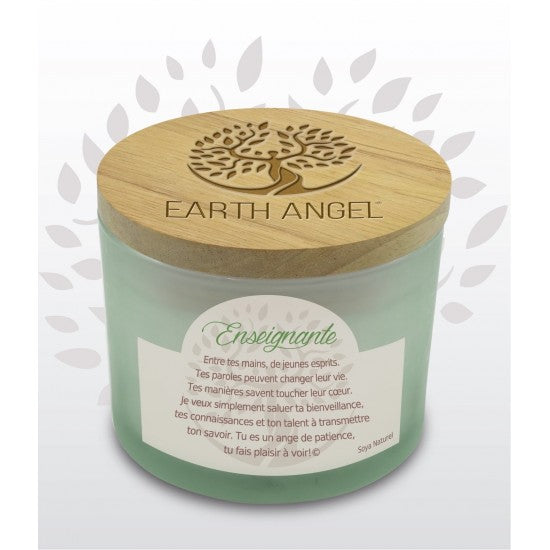 BOUGIE VANILLE ENSEIGNANTE EARTH ANGEL