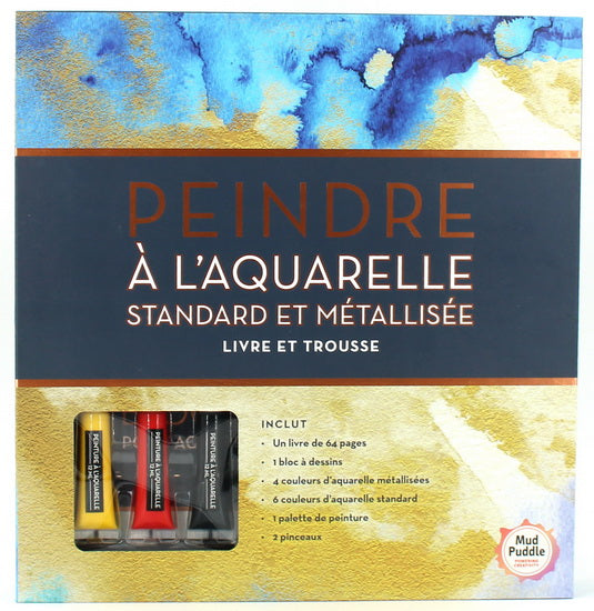 PEINDRE A L'AQUARELLE STANDARD ET METALLISEE