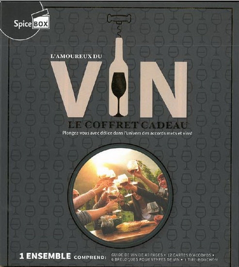 AMOUREUX DU VIN   LE COFFRET CADEAU