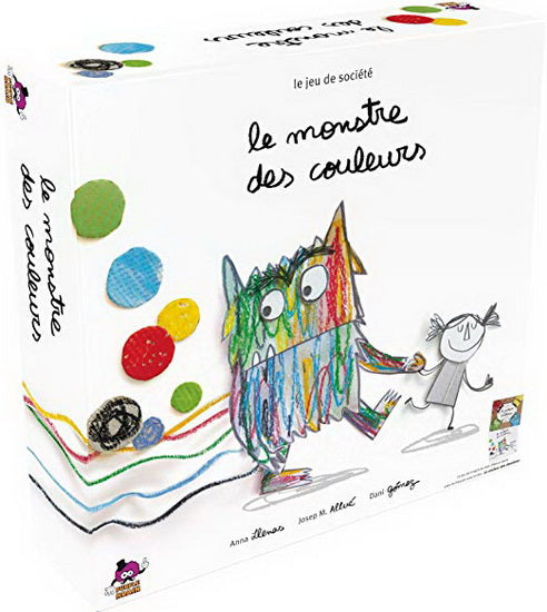 JEU DE SOCIÉTÉ LE MONSTRE DES COULEURS