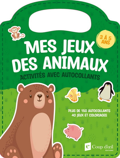 MES JEUX DES ANIMAUX 3 A 5 ANS