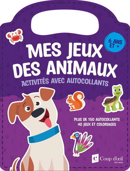 MES JEUX DES ANIMAUX 6 ANS ET +