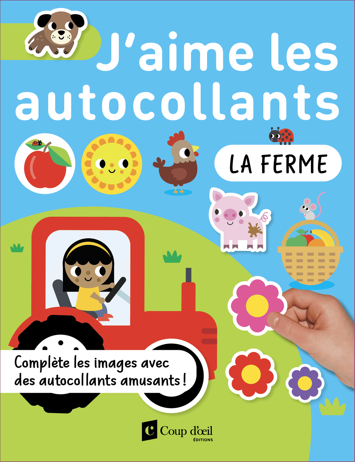 J'AIME LES AUTOCOLLANTS- LA FERME