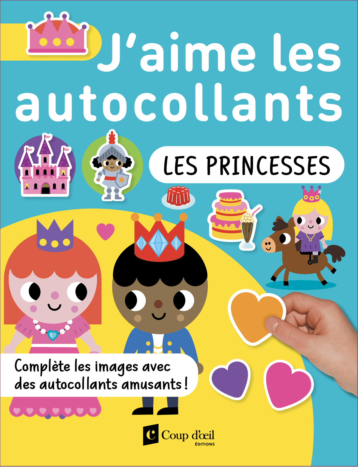 J'AIME LES AUTOCOLLANTS - LES PRINCESSES