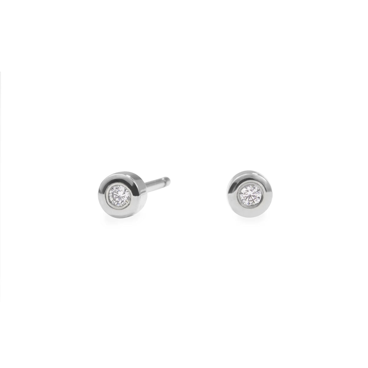 BOUCLES D'OREILLES A TIGE EN ACIER INOXYDABLE JUPITER