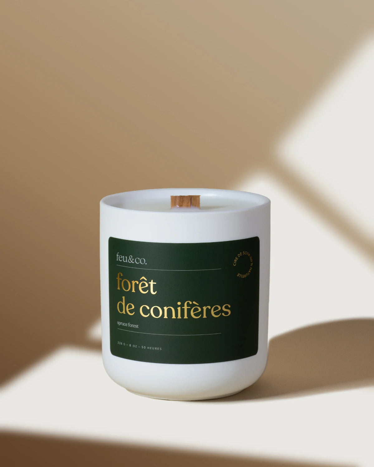 BOUGIE FORET DE CONIFERE