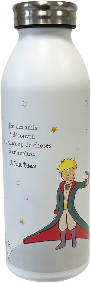 BOUTEILLE ISOTHERME PETIT PRINCE "J`AI DES AMIS..."