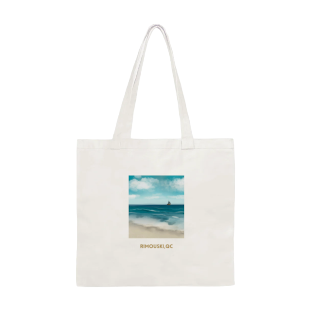 SAC EN TOILE SOUVENIRS DE RIMOUSKI