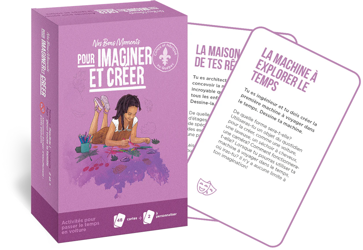 JEU NOS BONS MOMENTS - POUR IMAGINER ET CREER