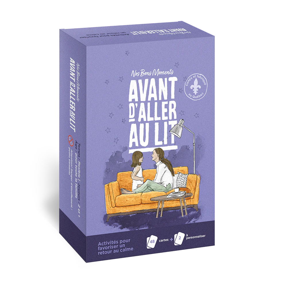 JEU NOS BONS MOMENTS - AVANT D'ALLER AU LIT