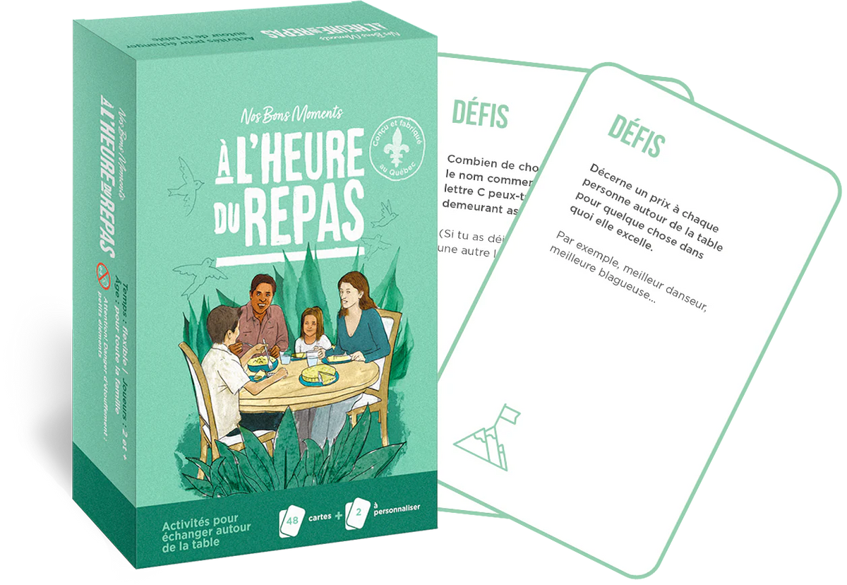 JEU NOS BONS MOMENTS - A L'HEURE DU REPAS