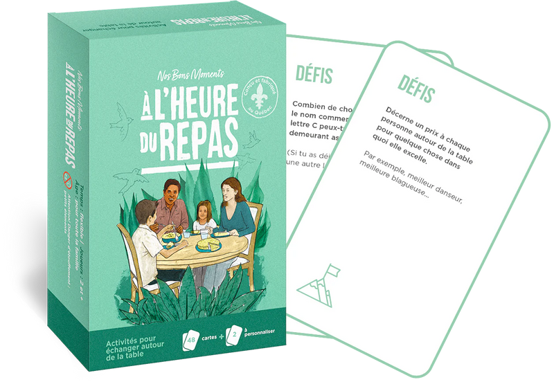 JEU NOS BONS MOMENTS - A L'HEURE DU REPAS