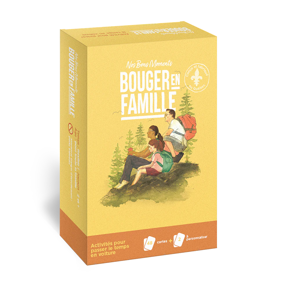 JEU NOS BONS MOMENTS - BOUGER EN FAMILLE