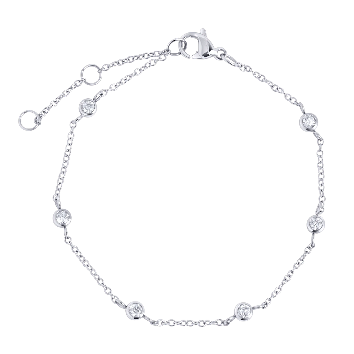 BRACELET EN  ACIER INOXYDABLE AVEC ZIRCONS JUPITER MIA BIJOUX
