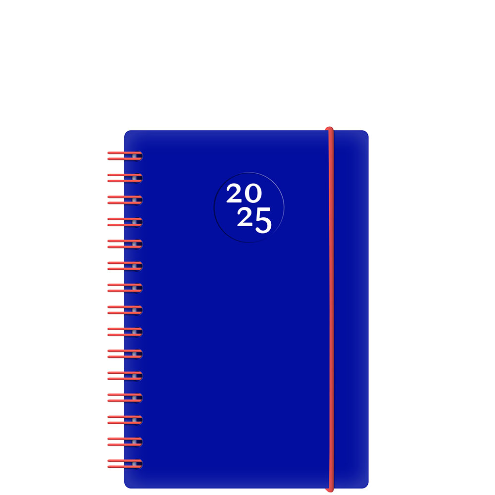 AGENDA ANNUEL 2025 EURO BLEU - COUVERTURE