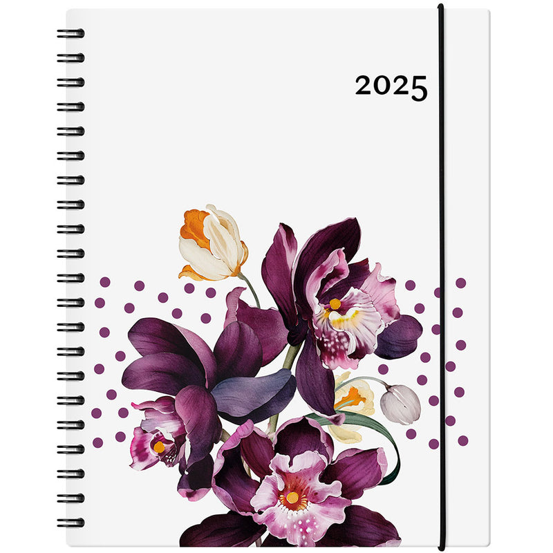 AGENDA ANNUEL 2025 GARBO FLORAL - COUVERTURE