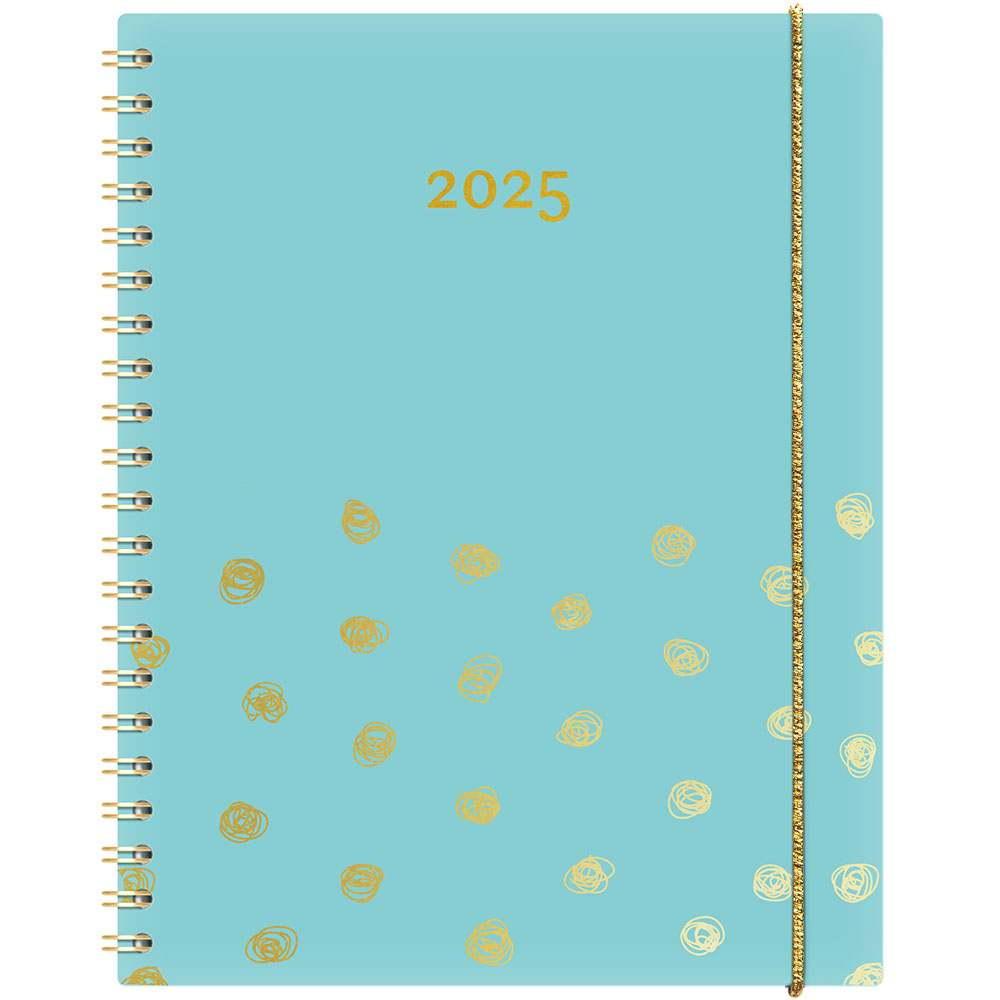 AGENDA ANNUEL 2025 KIBO OR BLEU - COUVERTURE