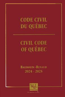 CODE CIVIL DU QUEBEC 2024-2025