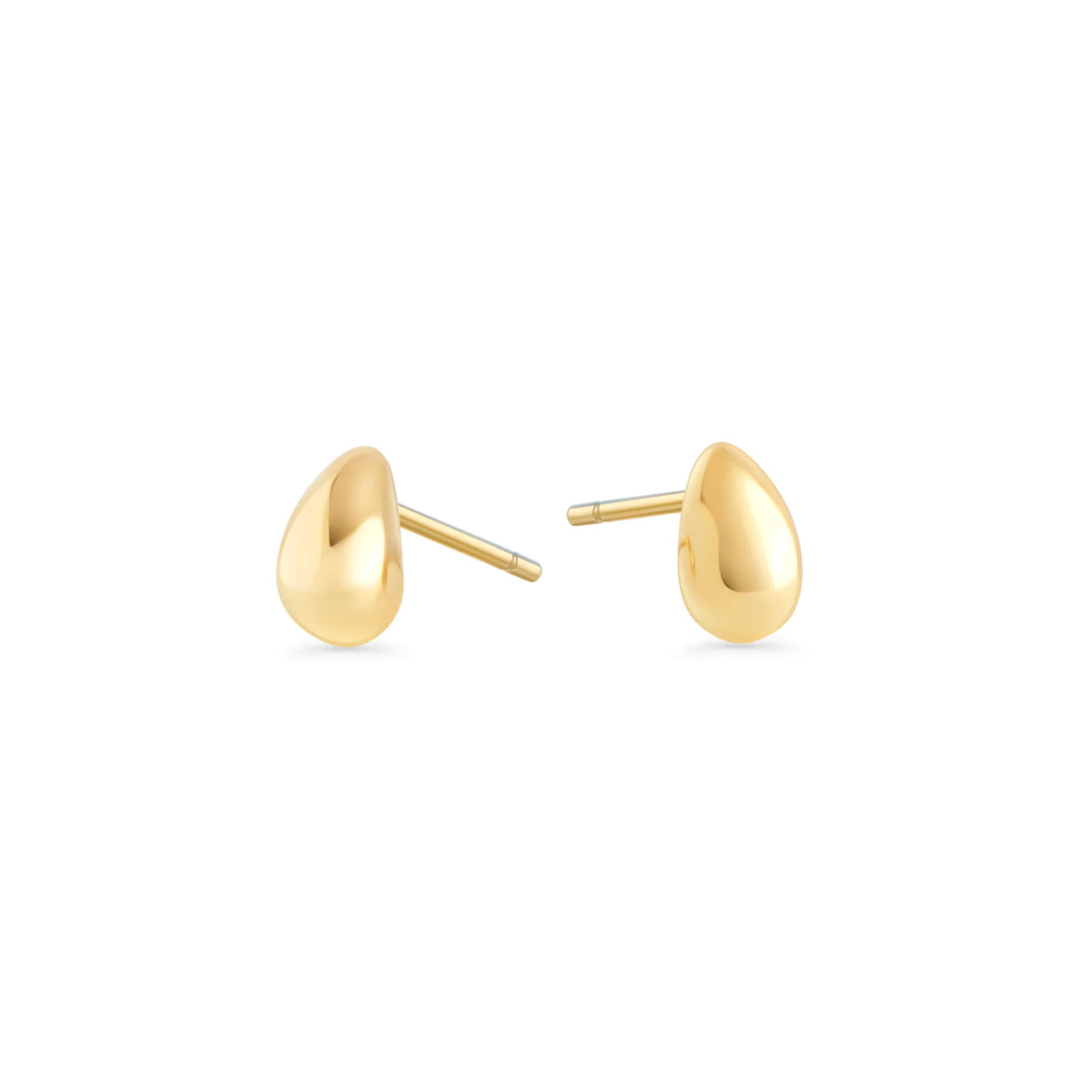 BOUCLES D'OREILLES ACIER INOXYDABLE DORE SELENA III