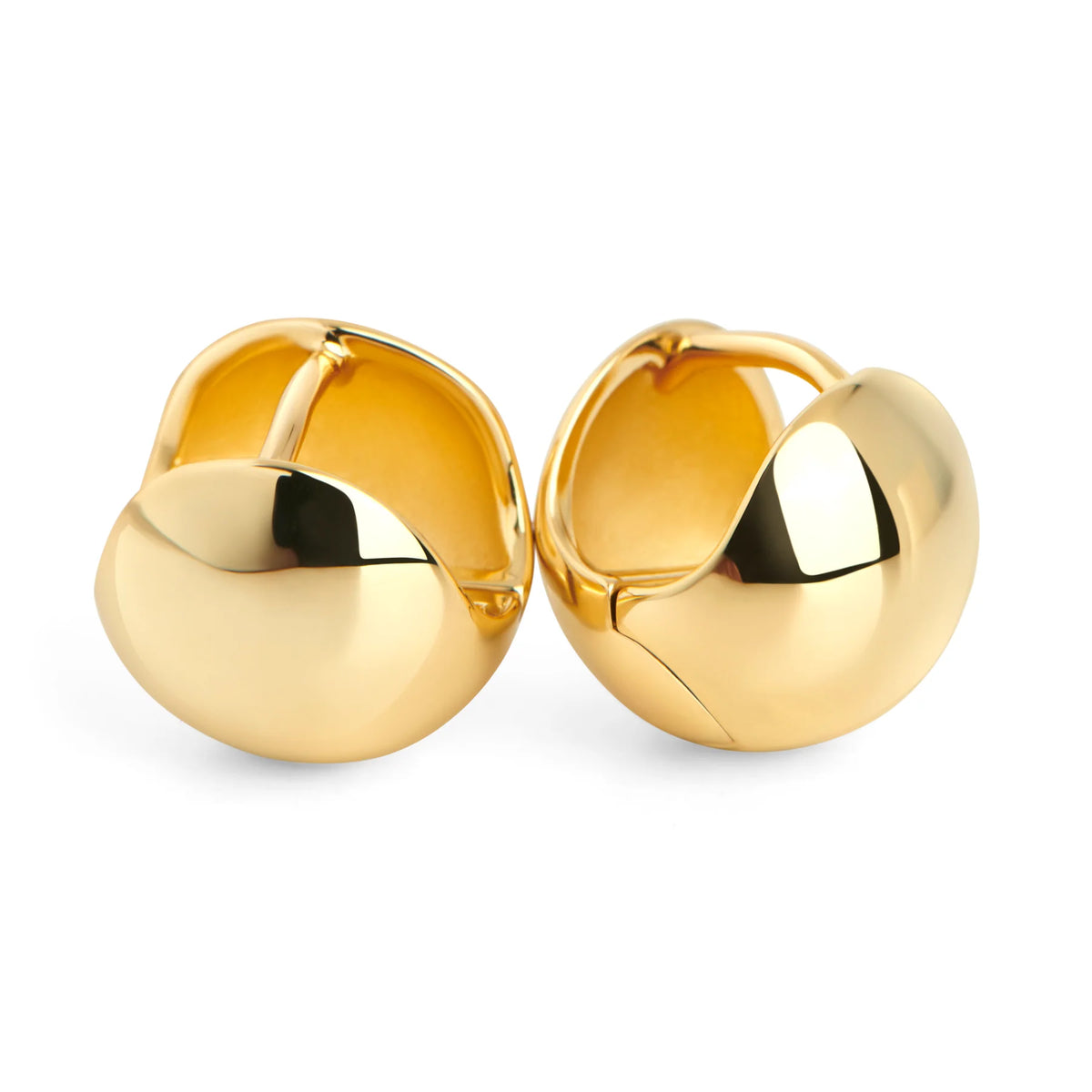 BOUCLES D'OREILLES DORMEUSES ACIER INOXYDABLE DORE ROXY