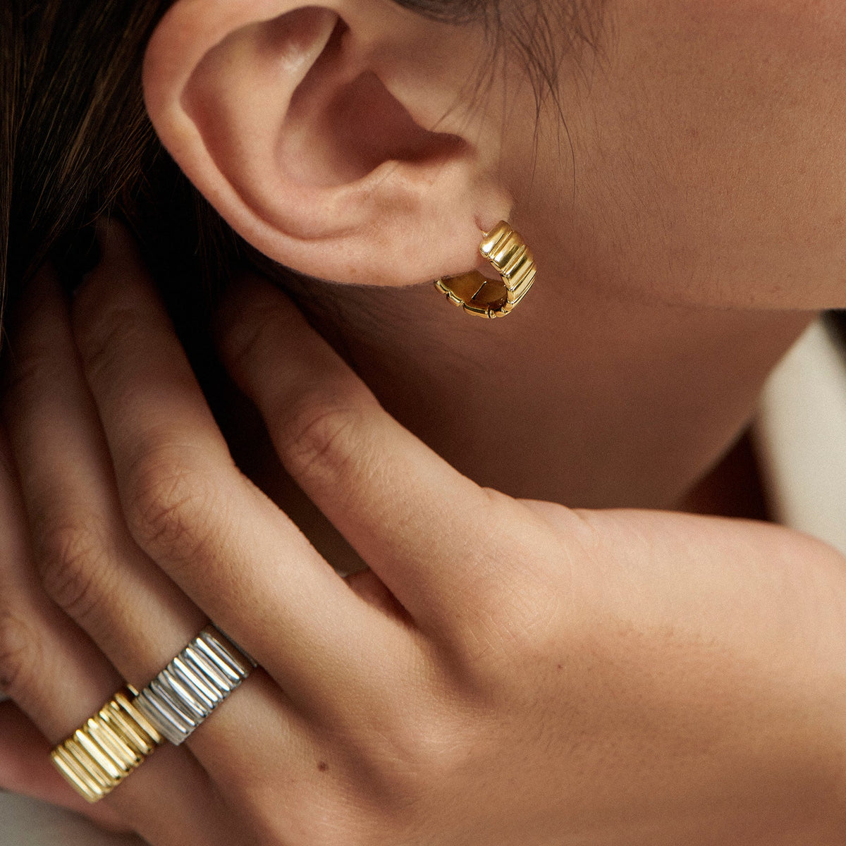 BAGUE EN ACIER INOXYDABLE CHRISTINE