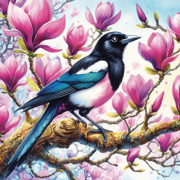 BRODERIE DE DIAMANTS RONDS : MAGPIE | JACAROU