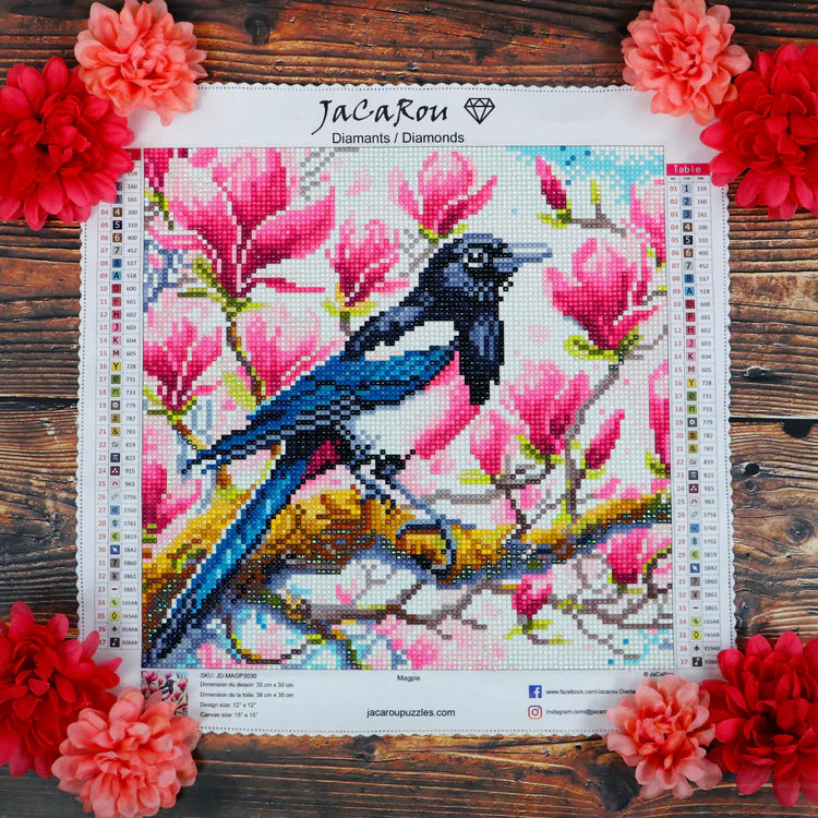 BRODERIE DE DIAMANTS RONDS : MAGPIE | JACAROU