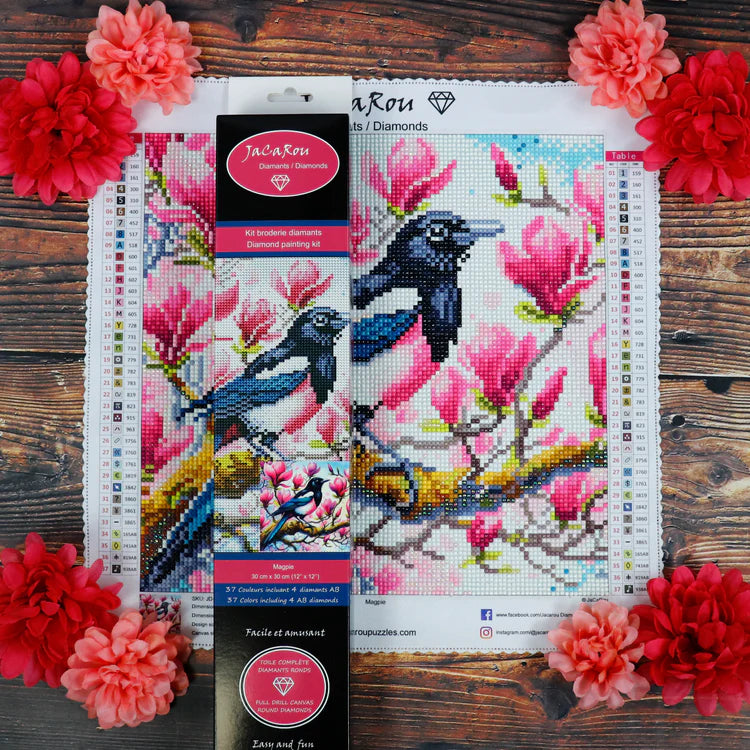 BRODERIE DE DIAMANTS RONDS : MAGPIE | JACAROU