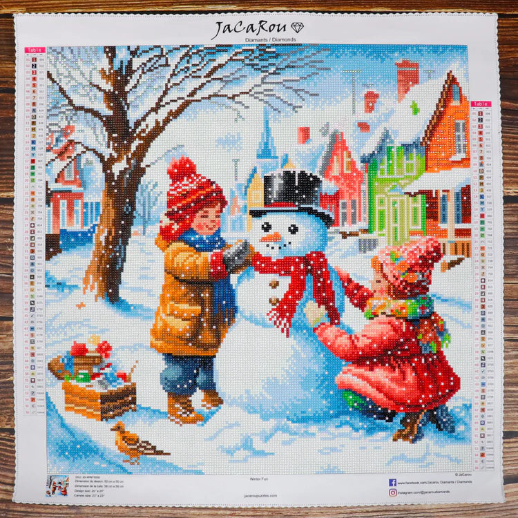 BRODERIE DE DIAMANTS RONDS : WINTER FUN | JACAROU