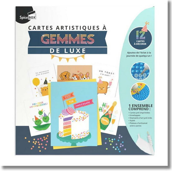 CARTES ARTISTIQUES A GEMMES DE LUXE | SPICEBOX