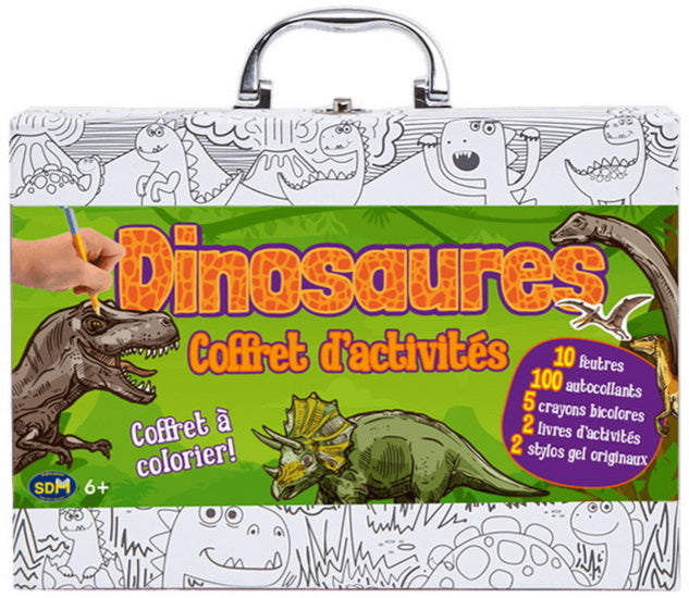 COFFRET D'ACTIVITÉS : DINOSAURES