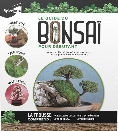 GUIDE DU BONSAI POUR DEBUTANT : APPRENEZ L'ART DE TRANSFORMER LES ARBRES EN SCULPTURES VIVANTES MINIATURES | SPICEBOX