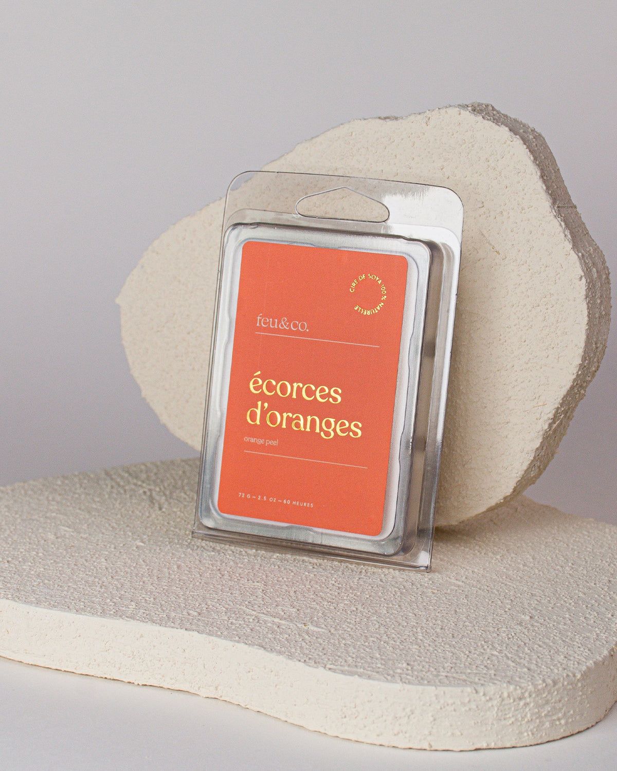 CUBES DE CIRE ECORCES D`ORANGES