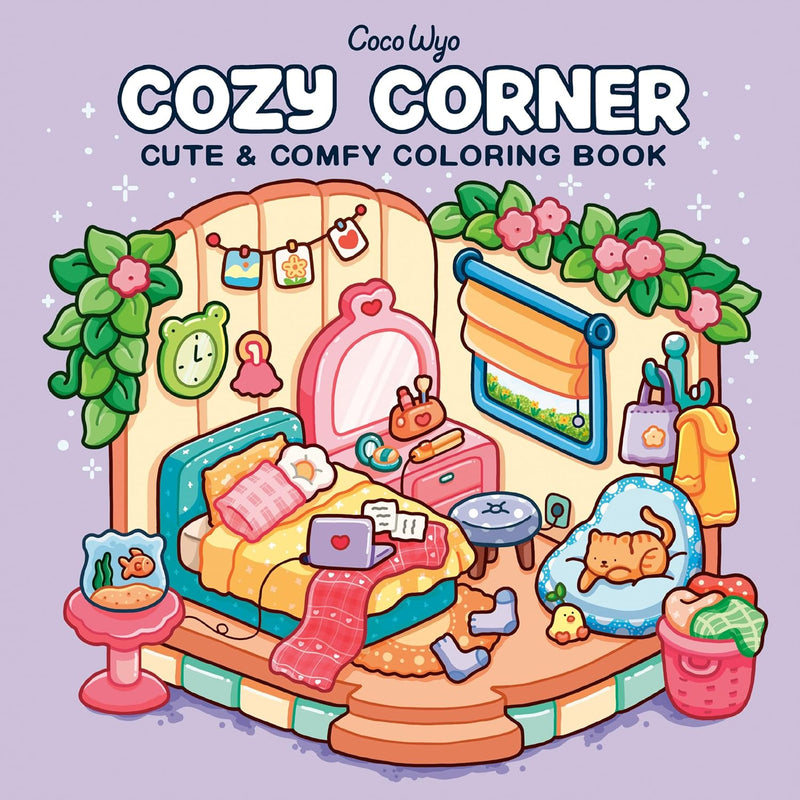 COZY CORNER LIVRE A COLORIER POUR ADULTES ET ENFANTS | COCO WYO