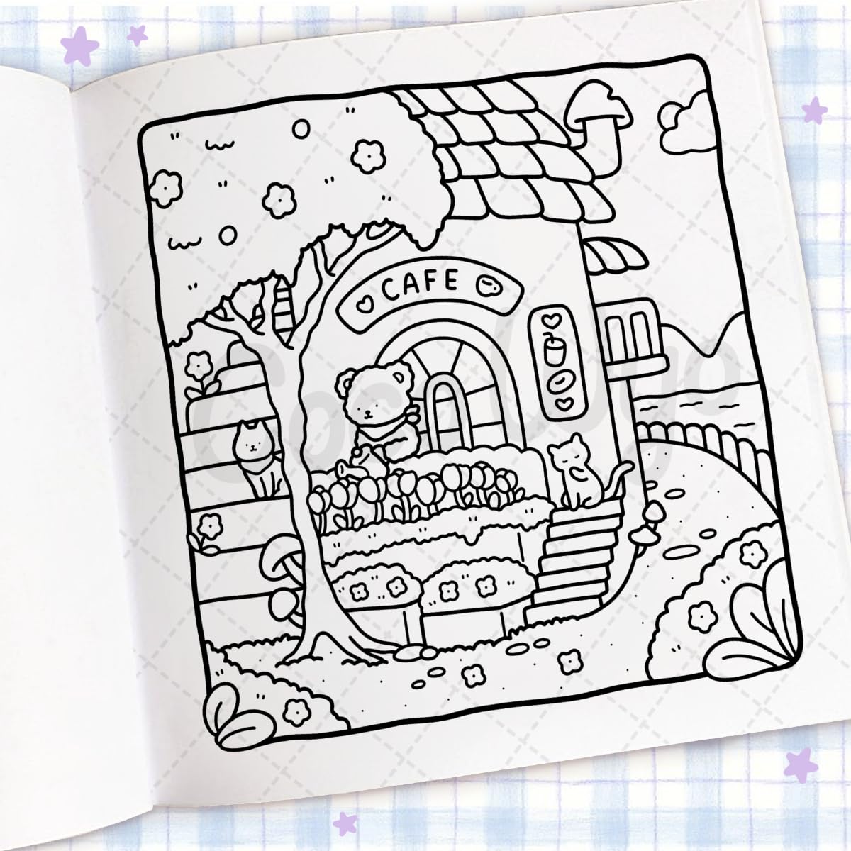COZY CORNER LIVRE A COLORIER POUR ADULTES ET ENFANTS | COCO WYO