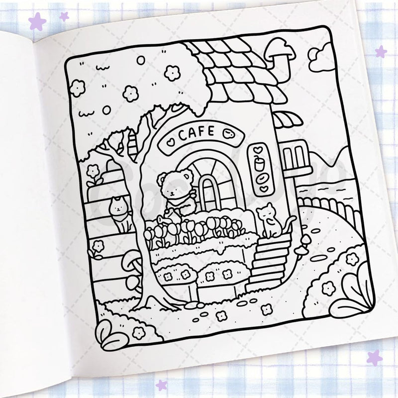 COZY CORNER LIVRE A COLORIER POUR ADULTES ET ENFANTS | COCO WYO