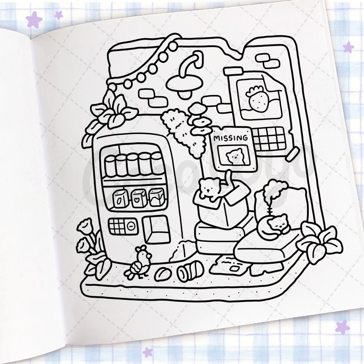 COZY CORNER LIVRE A COLORIER POUR ADULTES ET ENFANTS | COCO WYO