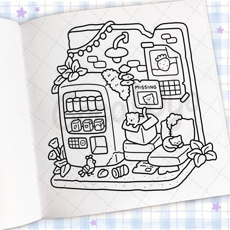 COZY CORNER LIVRE A COLORIER POUR ADULTES ET ENFANTS | COCO WYO