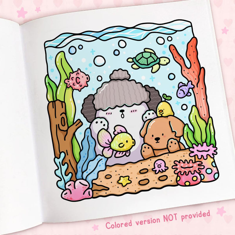 COZY CUTIES LIVRE DE COLORIAGE POUR ADULTES ET ENFANTS | COCO WYO