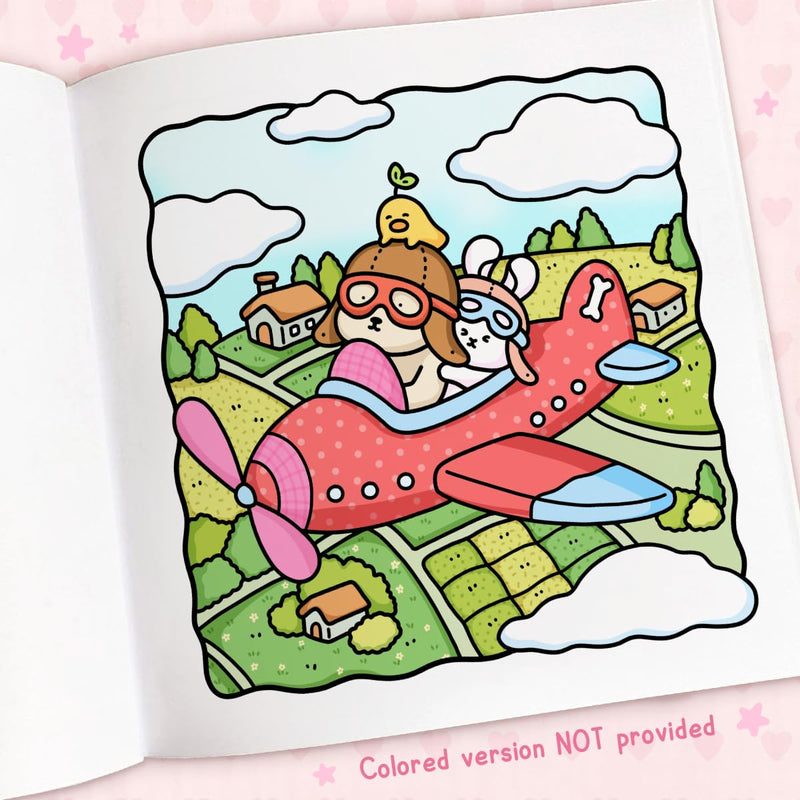COZY CUTIES LIVRE DE COLORIAGE POUR ADULTES ET ENFANTS | COCO WYO