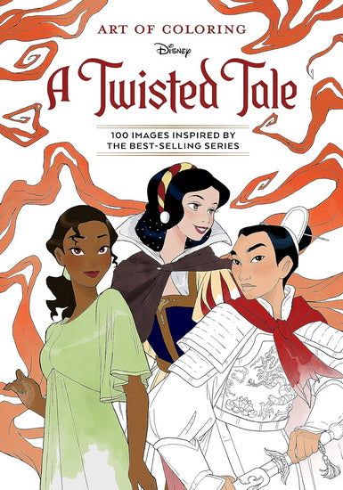 ART OF COLORING - A TWISTED TALE DISNEY