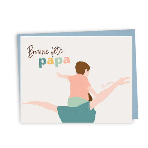 CARTE BONNE FÊTE PAPA
