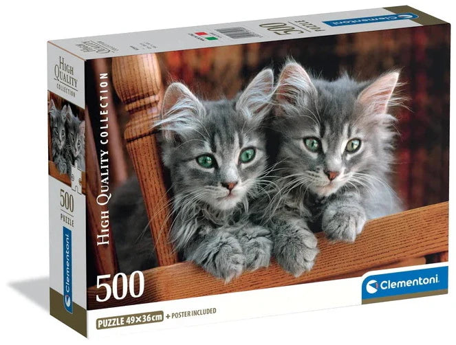 CASSE-TETE CHATONS 500 PIÈCES | PIERRE BELVÉDÈRE