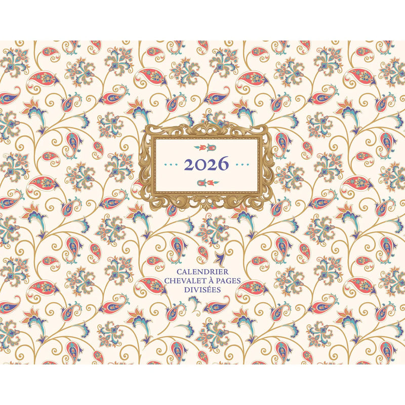 CALENDRIER CHEVALET 2026 MOTIFS