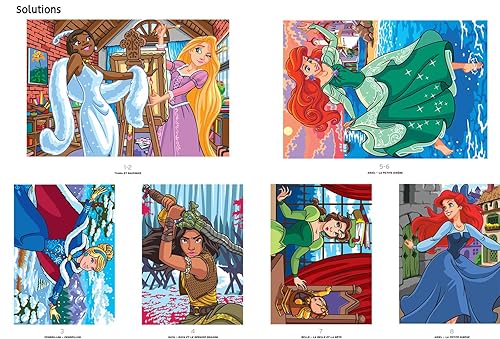Coloriages mystères Disney : Princesses Tome 2
