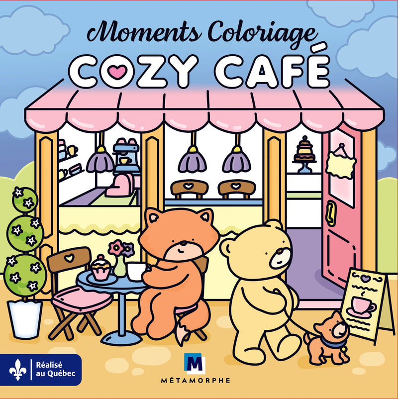 MOMENTS COLORIAGE  COZY CAFE