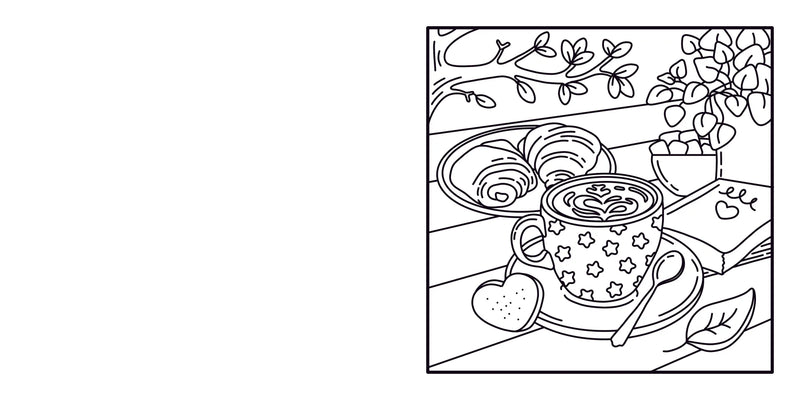 MOMENTS COLORIAGE  COZY CAFE