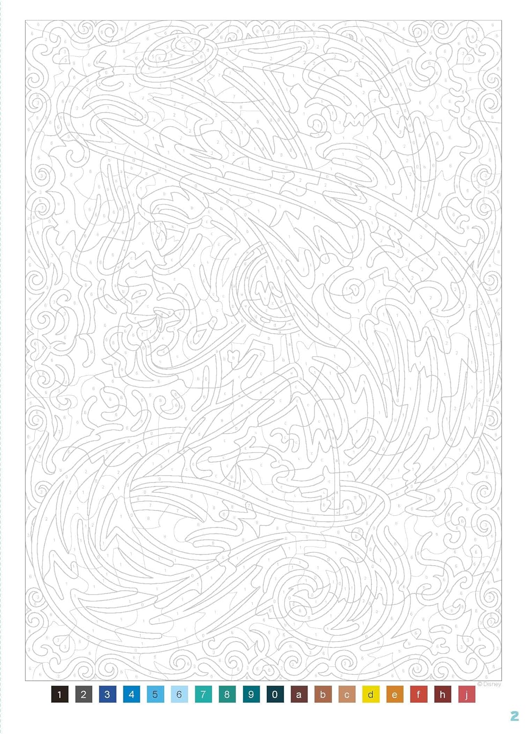 Coloriages mystères Disney - Grands classiques Spécial Portraits