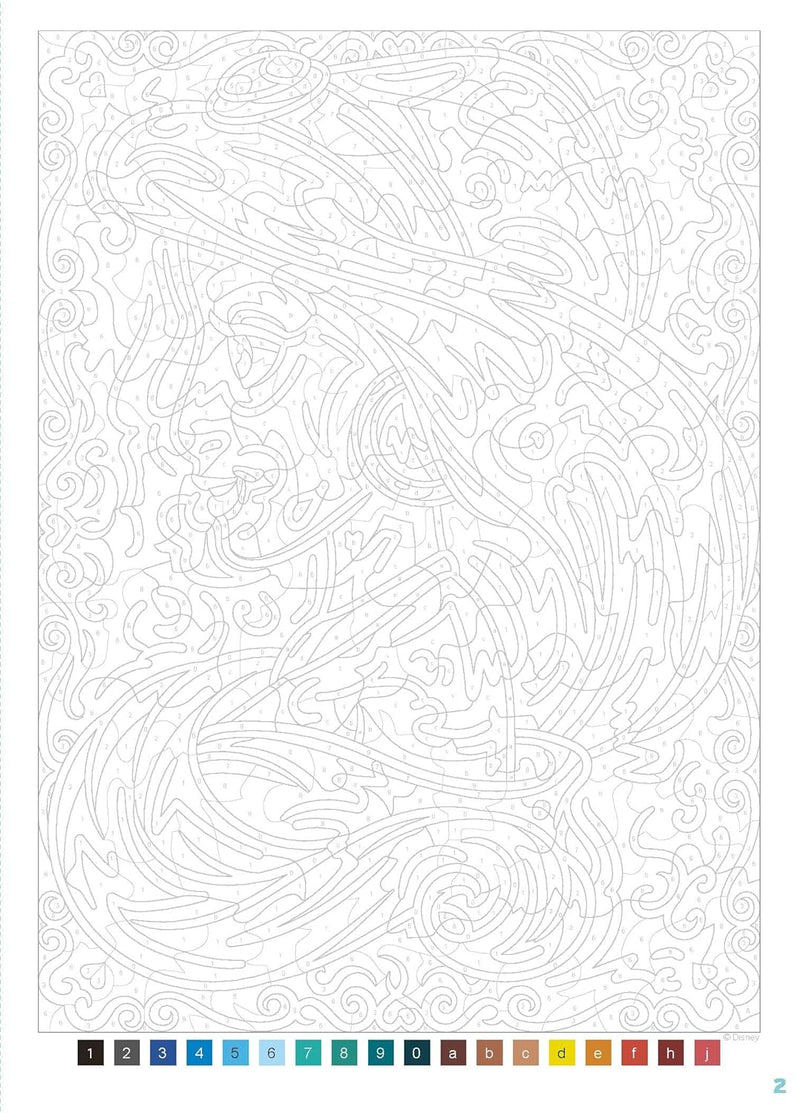 Coloriages mystères Disney - Grands classiques Spécial Portraits